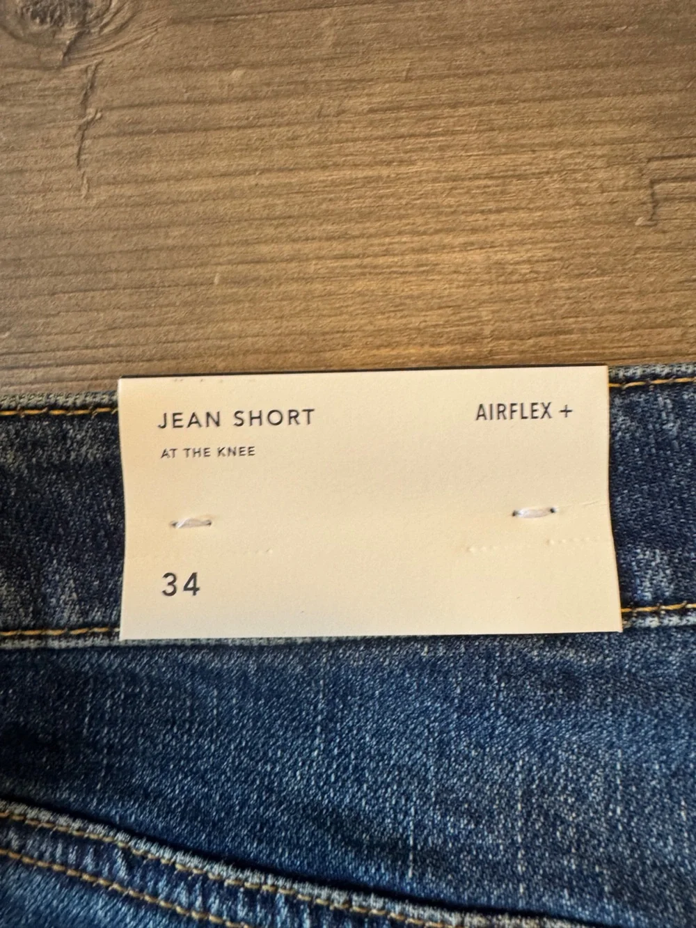 American Eagle Outfitters Distressed Dark Blue Denim Shorts